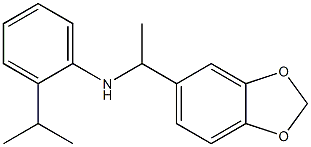 N-[1-(2H-1,3-benzodioxol-5-yl)ethyl]-2-(propan-2-yl)aniline