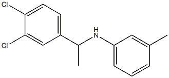 N-[1-(3,4-dichlorophenyl)ethyl]-3-methylaniline