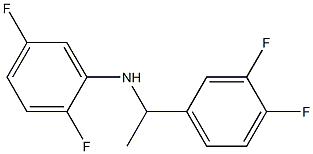 N-[1-(3,4-difluorophenyl)ethyl]-2,5-difluoroaniline