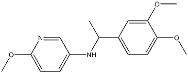 N-[1-(3,4-dimethoxyphenyl)ethyl]-6-methoxypyridin-3-amine