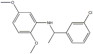 N-[1-(3-chlorophenyl)ethyl]-2,5-dimethoxyaniline