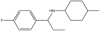 N-[1-(4-fluorophenyl)propyl]-4-methylcyclohexan-1-amine Structure