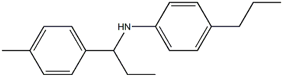  N-[1-(4-methylphenyl)propyl]-4-propylaniline
