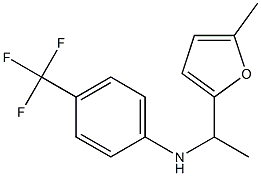 N-[1-(5-methylfuran-2-yl)ethyl]-4-(trifluoromethyl)aniline