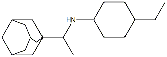 N-[1-(adamantan-1-yl)ethyl]-4-ethylcyclohexan-1-amine|