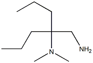 N-[1-(aminomethyl)-1-propylbutyl]-N,N-dimethylamine Structure