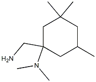 N-[1-(aminomethyl)-3,3,5-trimethylcyclohexyl]-N,N-dimethylamine Structure