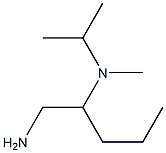 N-[1-(aminomethyl)butyl]-N-isopropyl-N-methylamine 结构式