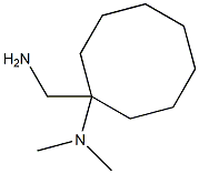 N-[1-(aminomethyl)cyclooctyl]-N,N-dimethylamine Structure
