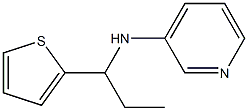 N-[1-(thiophen-2-yl)propyl]pyridin-3-amine