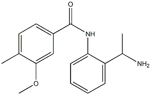 N-[2-(1-aminoethyl)phenyl]-3-methoxy-4-methylbenzamide