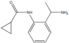 N-[2-(1-aminoethyl)phenyl]cyclopropanecarboxamide