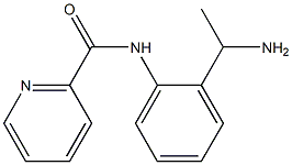 N-[2-(1-aminoethyl)phenyl]pyridine-2-carboxamide