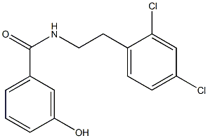 N-[2-(2,4-dichlorophenyl)ethyl]-3-hydroxybenzamide