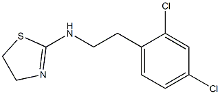 N-[2-(2,4-dichlorophenyl)ethyl]-4,5-dihydro-1,3-thiazol-2-amine Struktur