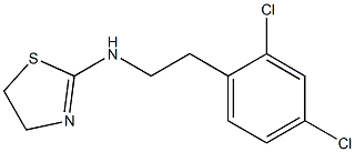 N-[2-(2,4-dichlorophenyl)ethyl]-4,5-dihydro-1,3-thiazol-2-amine Structure