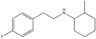 N-[2-(4-fluorophenyl)ethyl]-2-methylcyclohexan-1-amine 结构式