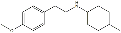 N-[2-(4-methoxyphenyl)ethyl]-4-methylcyclohexan-1-amine Structure