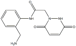 N-[2-(aminomethyl)phenyl]-2-(3,6-dioxo-3,6-dihydropyridazin-1(2H)-yl)acetamide