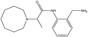 N-[2-(aminomethyl)phenyl]-2-(azocan-1-yl)propanamide