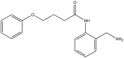 N-[2-(aminomethyl)phenyl]-4-phenoxybutanamide