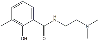 N-[2-(dimethylamino)ethyl]-2-hydroxy-3-methylbenzamide Structure