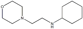 N-[2-(morpholin-4-yl)ethyl]cyclohexanamine,,结构式