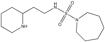 N-[2-(piperidin-2-yl)ethyl]azepane-1-sulfonamide Structure