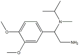 N-[2-amino-1-(3,4-dimethoxyphenyl)ethyl]-N-isopropyl-N-methylamine