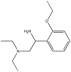 N-[2-amino-2-(2-ethoxyphenyl)ethyl]-N,N-diethylamine,,结构式