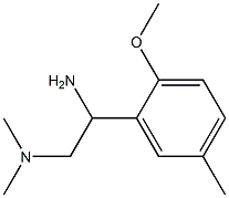 N-[2-amino-2-(2-methoxy-5-methylphenyl)ethyl]-N,N-dimethylamine