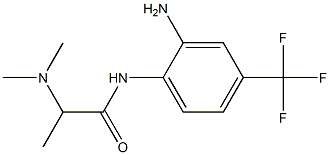 N-[2-amino-4-(trifluoromethyl)phenyl]-2-(dimethylamino)propanamide|