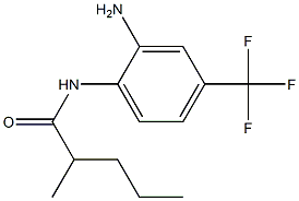 N-[2-amino-4-(trifluoromethyl)phenyl]-2-methylpentanamide