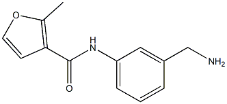 N-[3-(aminomethyl)phenyl]-2-methyl-3-furamide Structure