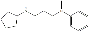 N-[3-(cyclopentylamino)propyl]-N-methylaniline