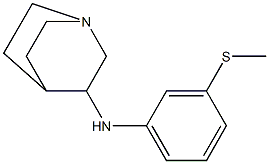 N-[3-(methylsulfanyl)phenyl]-1-azabicyclo[2.2.2]octan-3-amine