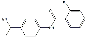 N-[4-(1-aminoethyl)phenyl]-2-hydroxybenzamide