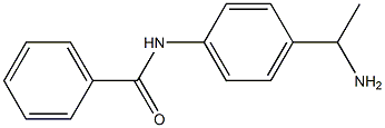 N-[4-(1-aminoethyl)phenyl]benzamide Struktur