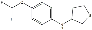 N-[4-(difluoromethoxy)phenyl]thiolan-3-amine