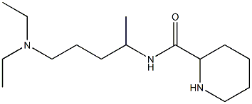 N-[5-(diethylamino)pentan-2-yl]piperidine-2-carboxamide Struktur