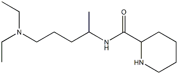 N-[5-(diethylamino)pentan-2-yl]piperidine-2-carboxamide Structure