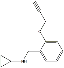 N-{[2-(prop-2-yn-1-yloxy)phenyl]methyl}cyclopropanamine