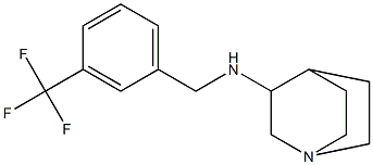 N-{[3-(trifluoromethyl)phenyl]methyl}-1-azabicyclo[2.2.2]octan-3-amine