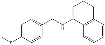 N-{[4-(methylsulfanyl)phenyl]methyl}-1,2,3,4-tetrahydronaphthalen-1-amine