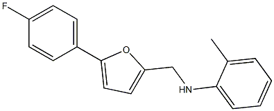  N-{[5-(4-fluorophenyl)furan-2-yl]methyl}-2-methylaniline