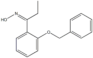 N-{1-[2-(benzyloxy)phenyl]propylidene}hydroxylamine Structure