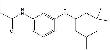  N-{3-[(3,3,5-trimethylcyclohexyl)amino]phenyl}propanamide