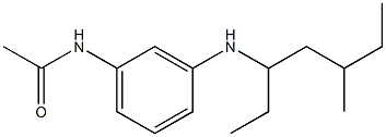 N-{3-[(5-methylheptan-3-yl)amino]phenyl}acetamide