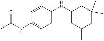 N-{4-[(3,3,5-trimethylcyclohexyl)amino]phenyl}acetamide