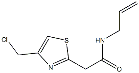  N-allyl-2-[4-(chloromethyl)-1,3-thiazol-2-yl]acetamide